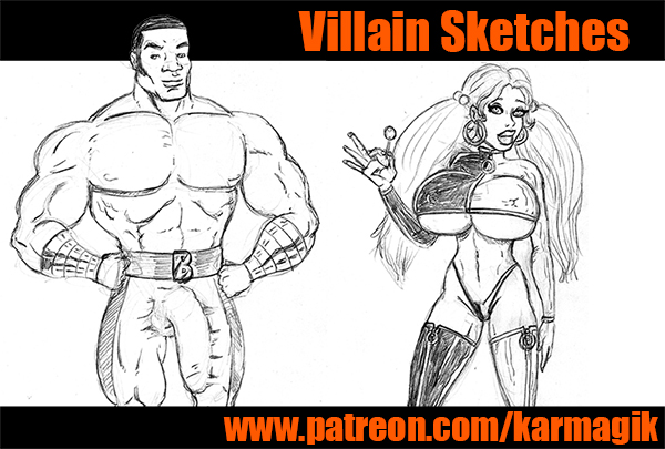 villain-sketches